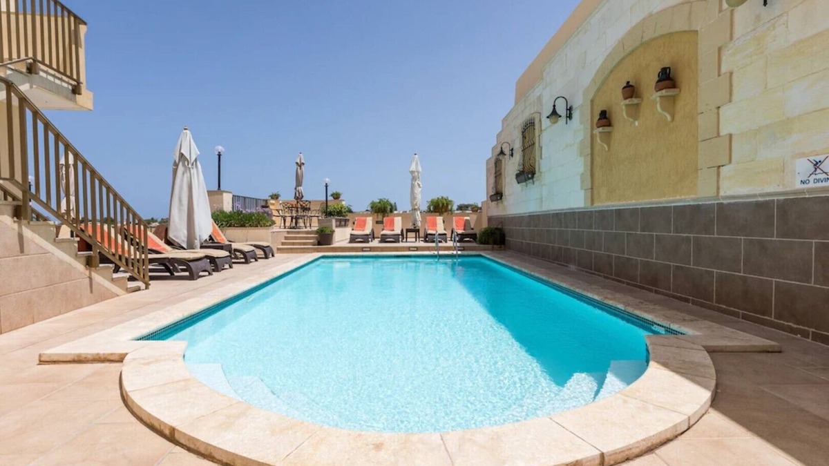 Santa Maria Estate Apartment | Superb villa 3, inviting pool and spacious outside space.Fully airconditioned.