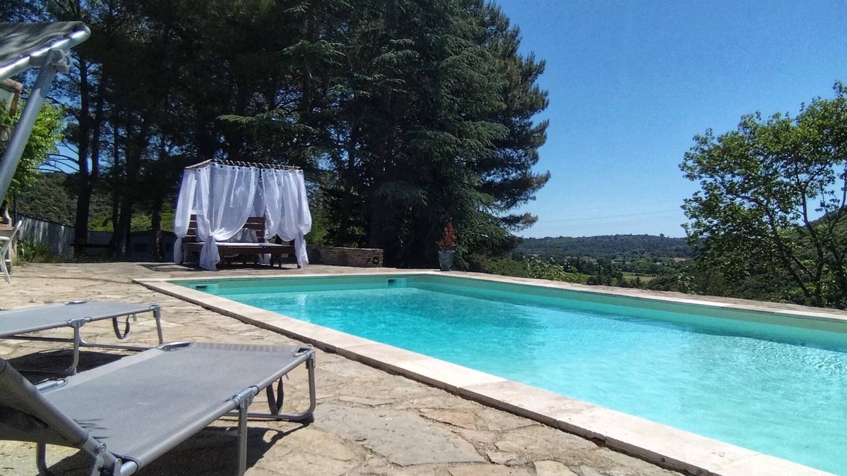 Vailhauques Villa | Superb Villa with pool - Exceptional view, 30min from the sea