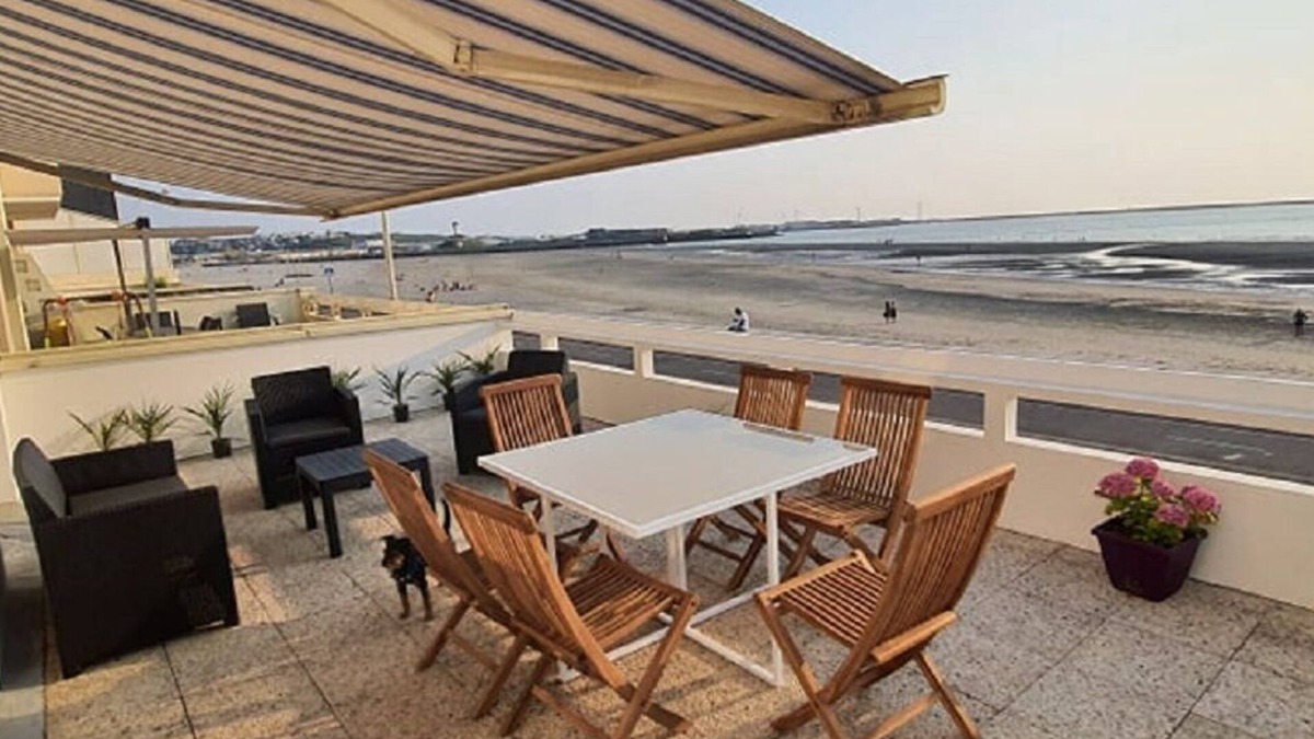 Boulogne-sur-Mer Apartment | Superbe Appartement Avec Terasse Face a la mer