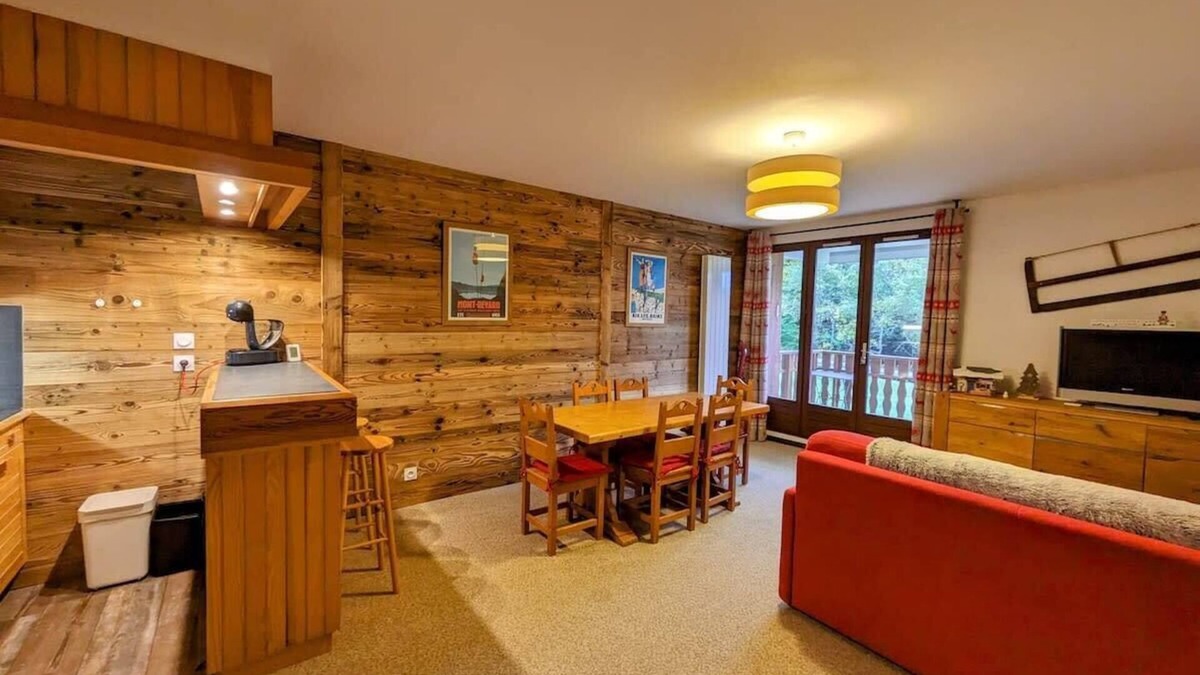 Mouxy Apartment | Superbe appartement au pied des pistes -Le chamois*