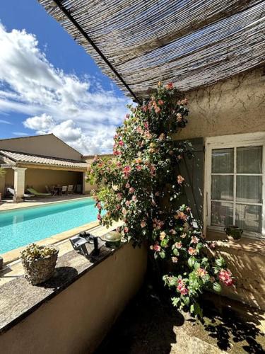 Sarrians Villa | Superbe Mas en Pierre, Piscine, Boulodrome, 14 pers
