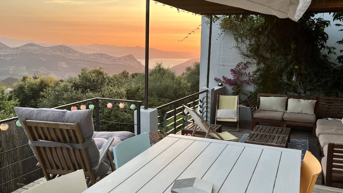 Barbaggio Apartment | Superbe vue sur Saint Florent Entre mer et Montagne