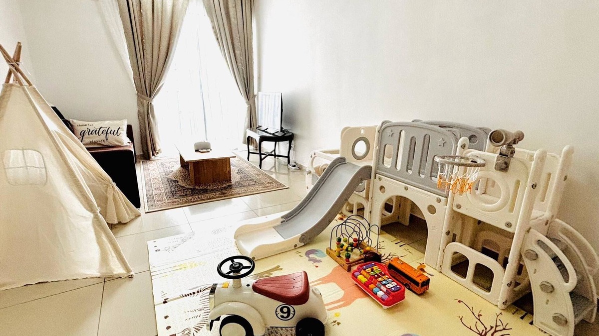 Seksyen 7 Apartment | Supercozy kids-theme #4 Walk to i-City Park & Mall