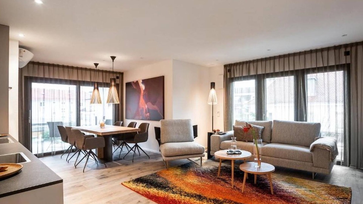 Singen Apartment | Superior apartment, 60-65 sqm, 1 bedroom, loggia, max. 5 persons