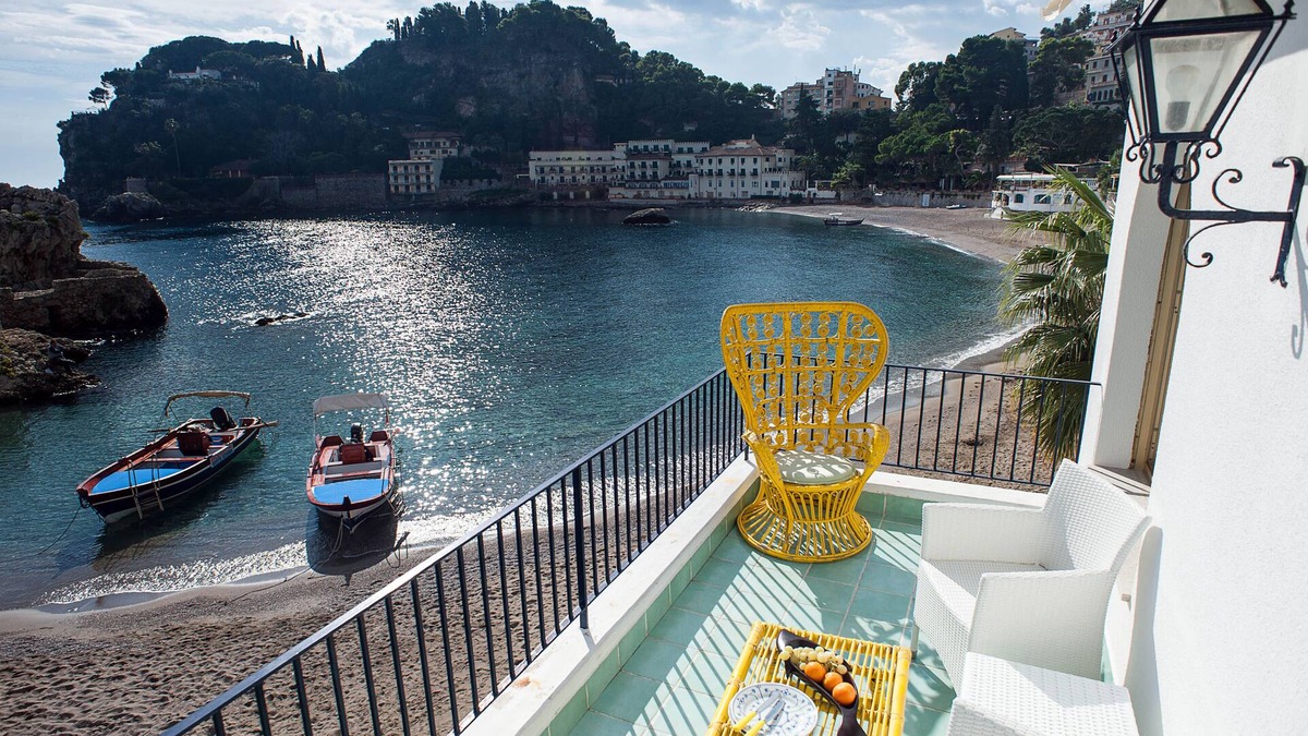 Spisone Apartment | Superior Apartment Vulcano Taormina Sea Mazzaro in Taormina