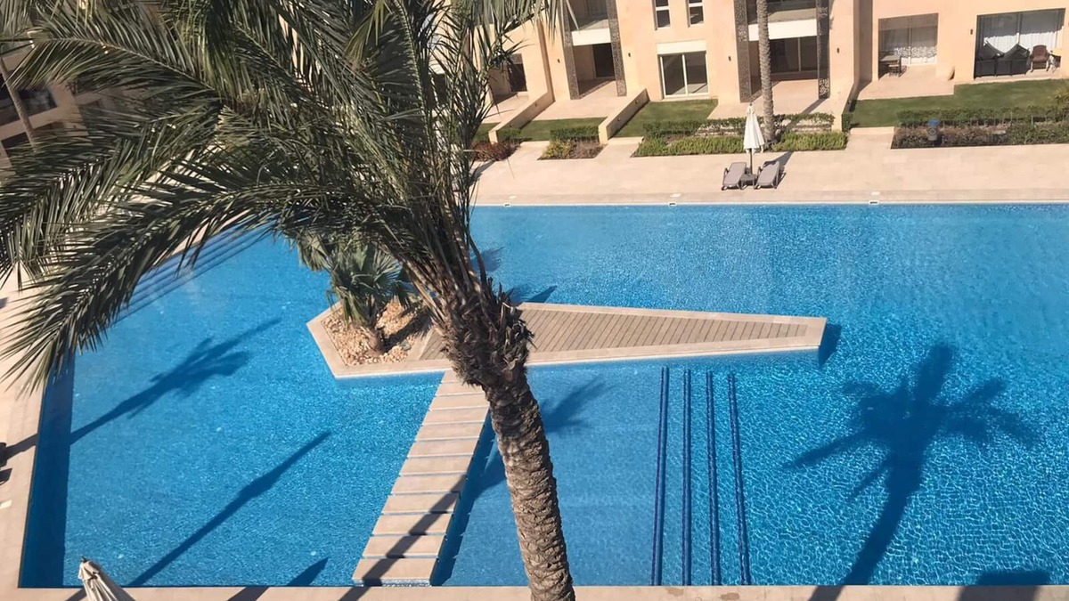 El Gouna Apartment | Superior apartment with private beach and 160 meter long pool!