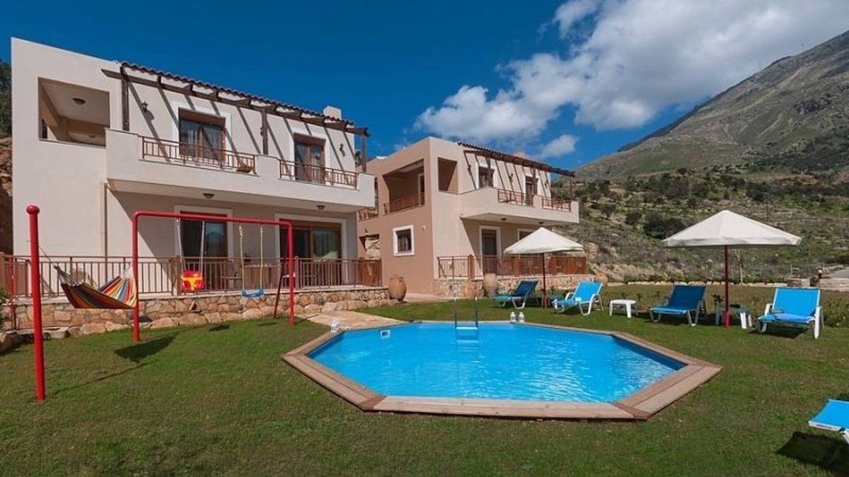 Triopetra Villa | Superior Crete Villa | Villa Nikos | Two-Bedroom Villa | Private Pool |.