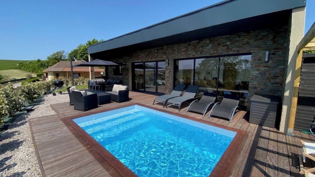 Widehem House | Sur la Côte D'opale, Maison Familiale 4/6 Personnes, Piscine Privée Chauffée