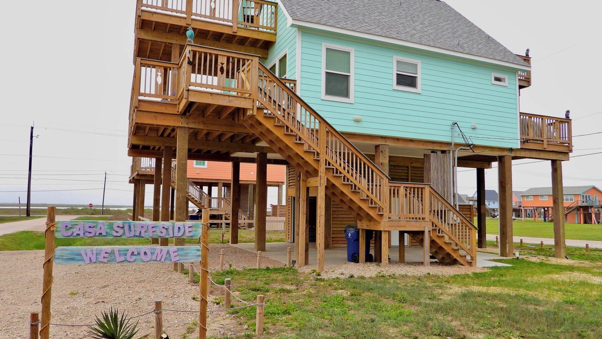 Surfside Beach Villa | Surfside Villa 4 Balconies to Enjoy Ocean and Bay Views lots of Free Extras Look
