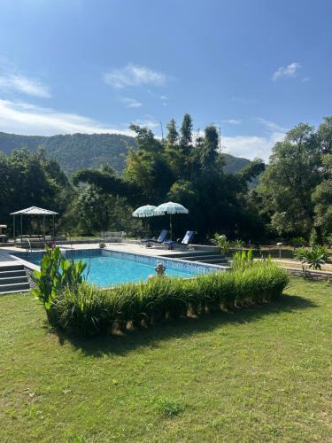 Thana Gazi House | Surya Bagh - A Luxury Hideaway - 20 minutes drive to Tehla gate, Sariska Tiger Reserve & 10 minute from Bhangarh Fort