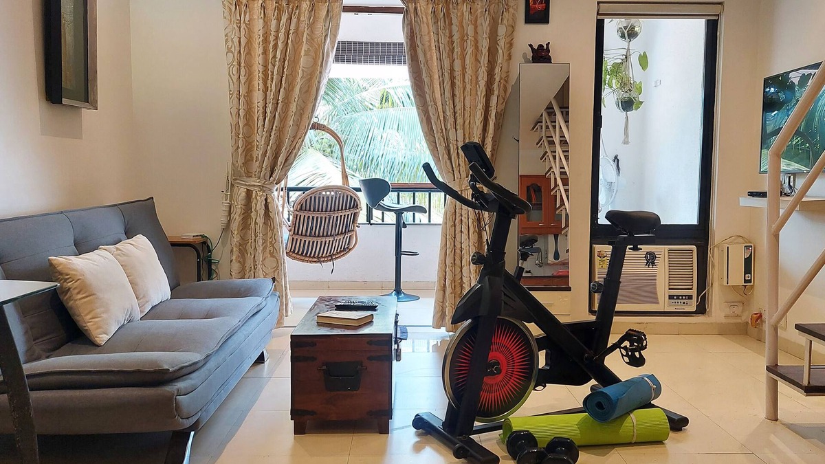 Arpora Apartment | Susegad Suites Goa - 1BHK Duplex Apartment, 2 Baths, WiFi Pool Riviera Hermitage