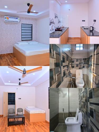 Visakhapatnam Apartment | Swagan Home Stays Air Conditioned Deluxe ONE BED ROOM Studio Apartment