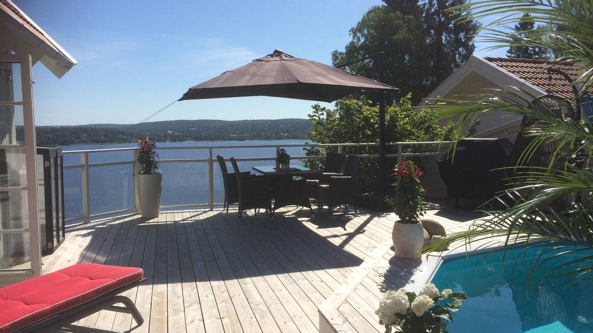 Lugnvik Villa | Swedish Pool Villa With Panoramic Seaview and Jacuzzi