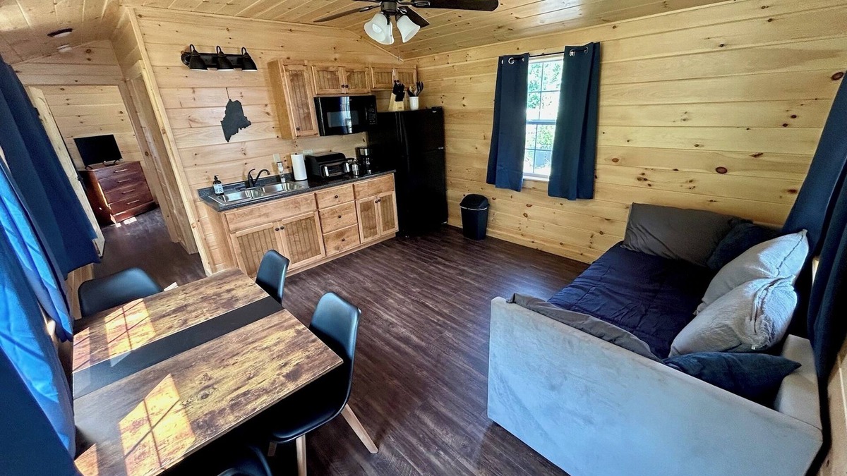 Dedham Cabin | Sweet 1BR Brand New Waterfront Acadia Cottage @ Jenkins Beach