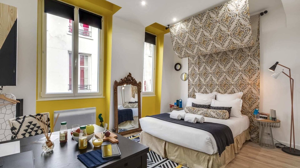 Strasbourg -Saint-Denis Apartment | Sweett | Aboukir II - Studio Apartment, Sleeps 2