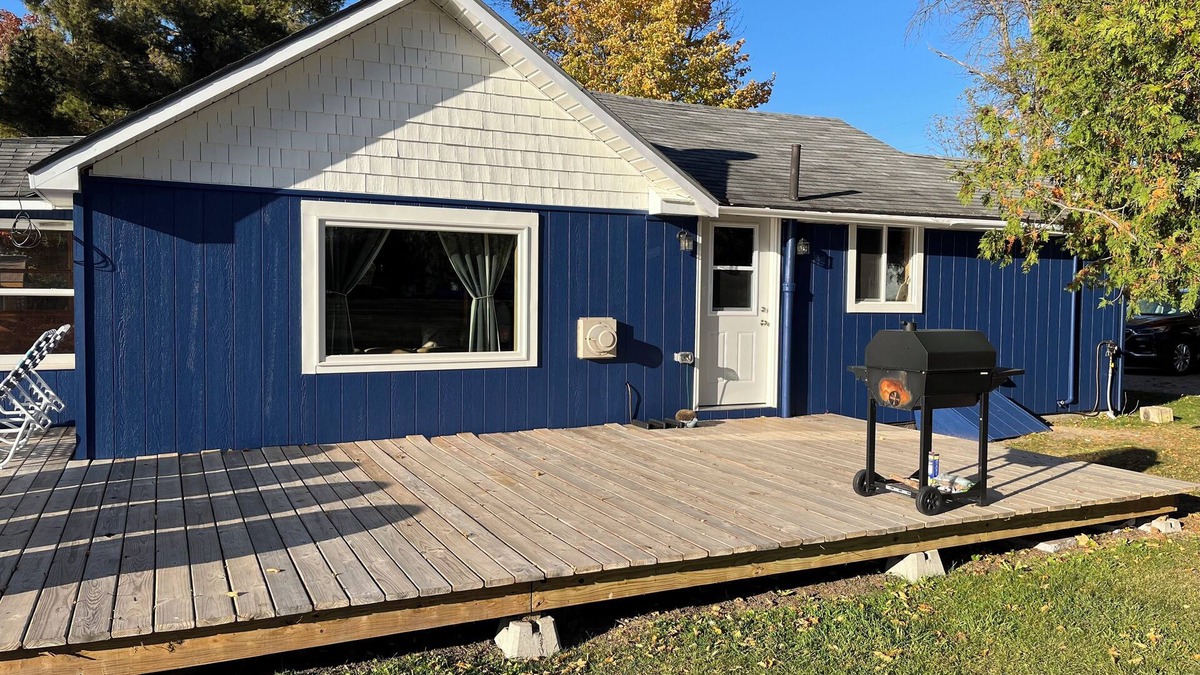 McMillan Cottage | Swimming, Snowmobiling, Serenity! Lakefront Cottage on Big Manistique Lake