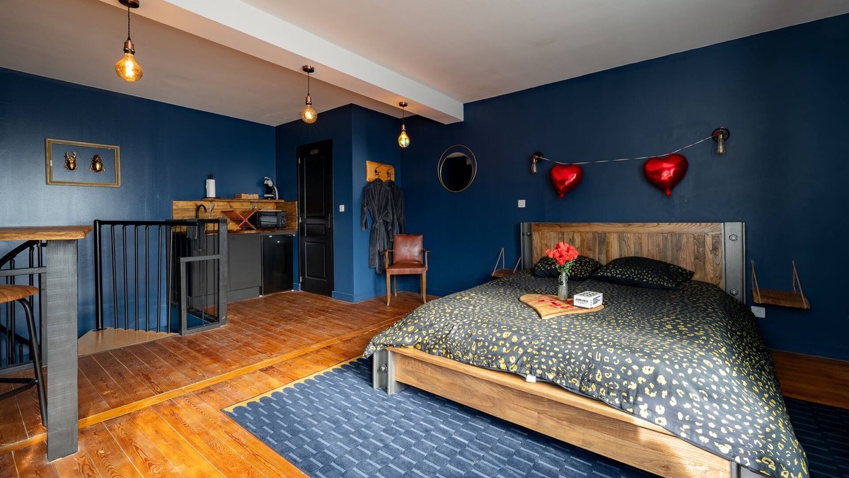 Lens Apartment | T'ES O SPA - Charmant Studio avec Jacuzzi