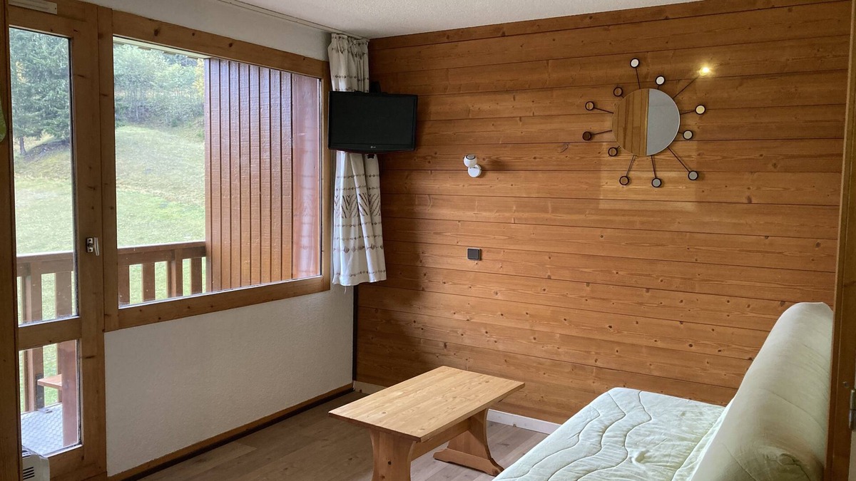Les Avanchers-Valmorel Apartment | T1 4 persons "ski aux pieds" - res Le Pierrer