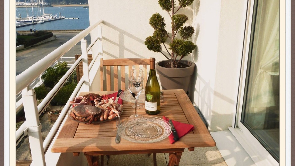 Etel Apartment | T2 apartment in Etel, view of the Ria - Wifi