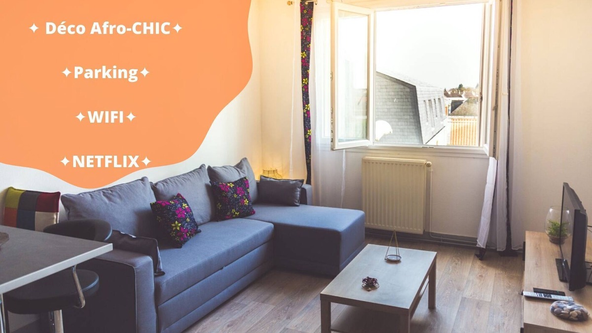 Maillets - Bellevue Apartment | T2 DOUILLET BY DIVAS - BRIGHT - PARKING - WIFI