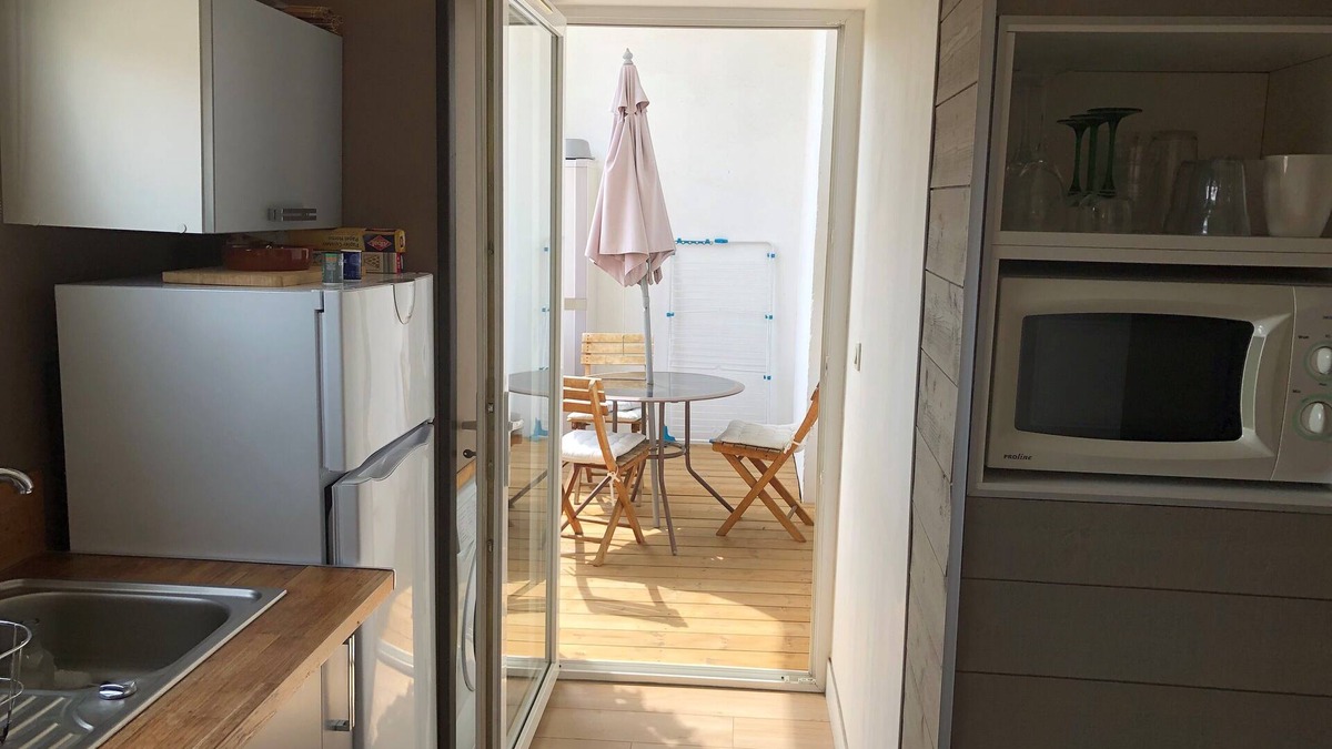 Saint-Martin Apartment | T2 ground floor, air conditioning placed in February 2023:)free public car park