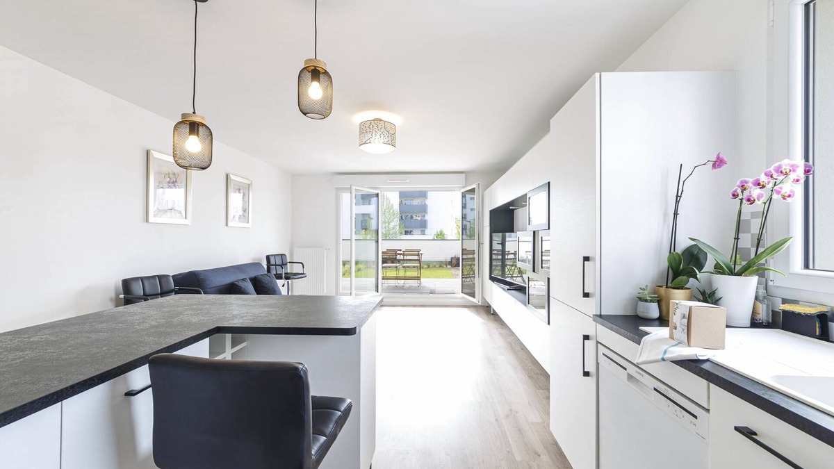 Les Hauts de Saint-Aubin Apartment | T2 terrasse -Terra botanica et Aquavita
