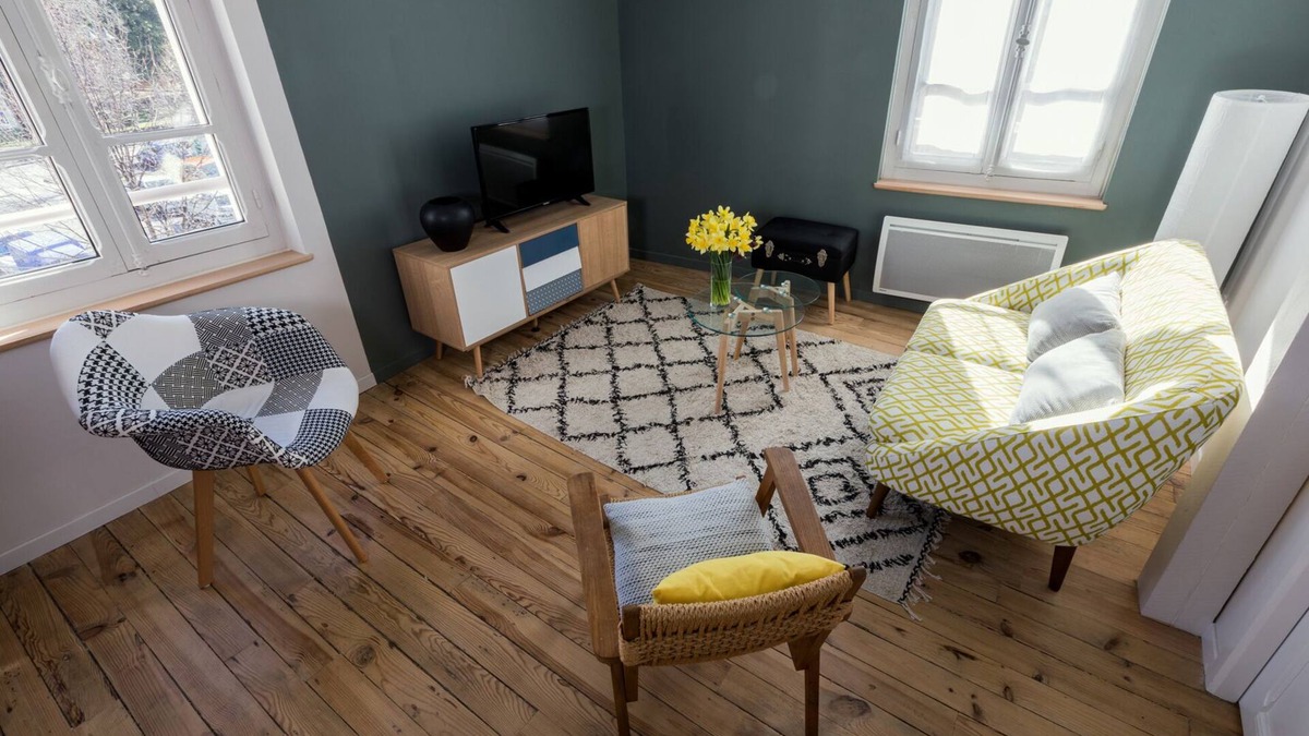 Bagneres-de-Bigorre Apartment | T2bis *, 200 m from the city center, 60m² with terrace