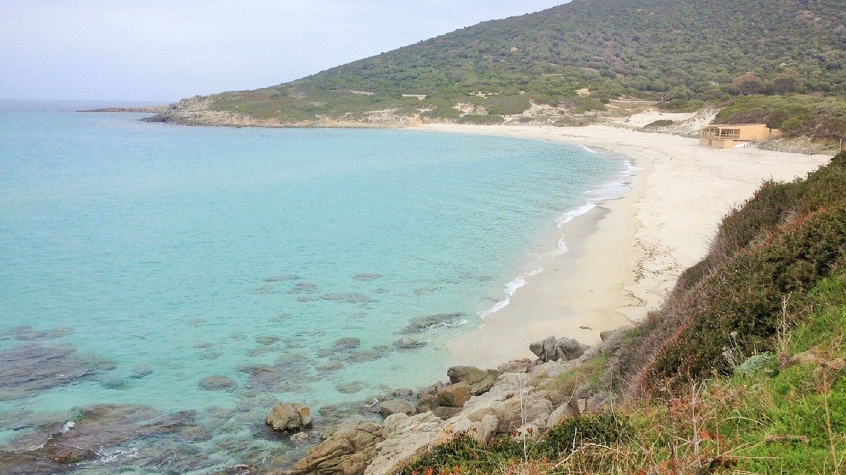 Corbara House | T3, 350 m from the Bodri BEACH, Sea view, Air-conditioned, Landscaped and enclosed park.