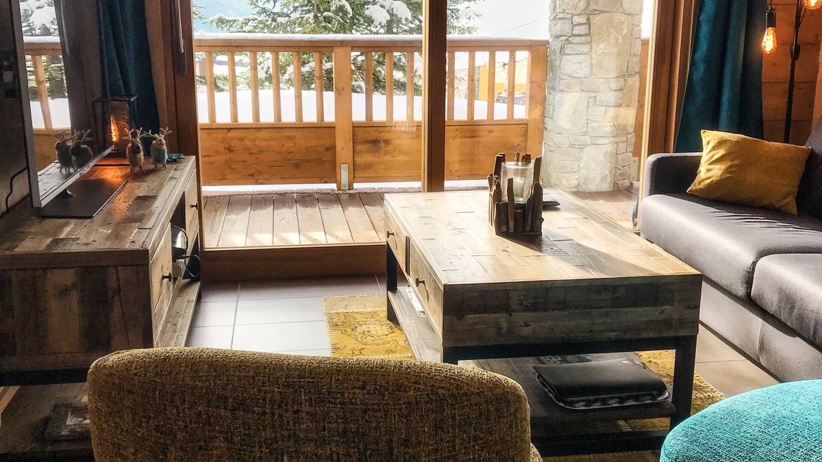 Champagny-en-Vanoise Apartment | T3 rated 4* in the new "les balcons étoilés" residence at the foot of the slopes