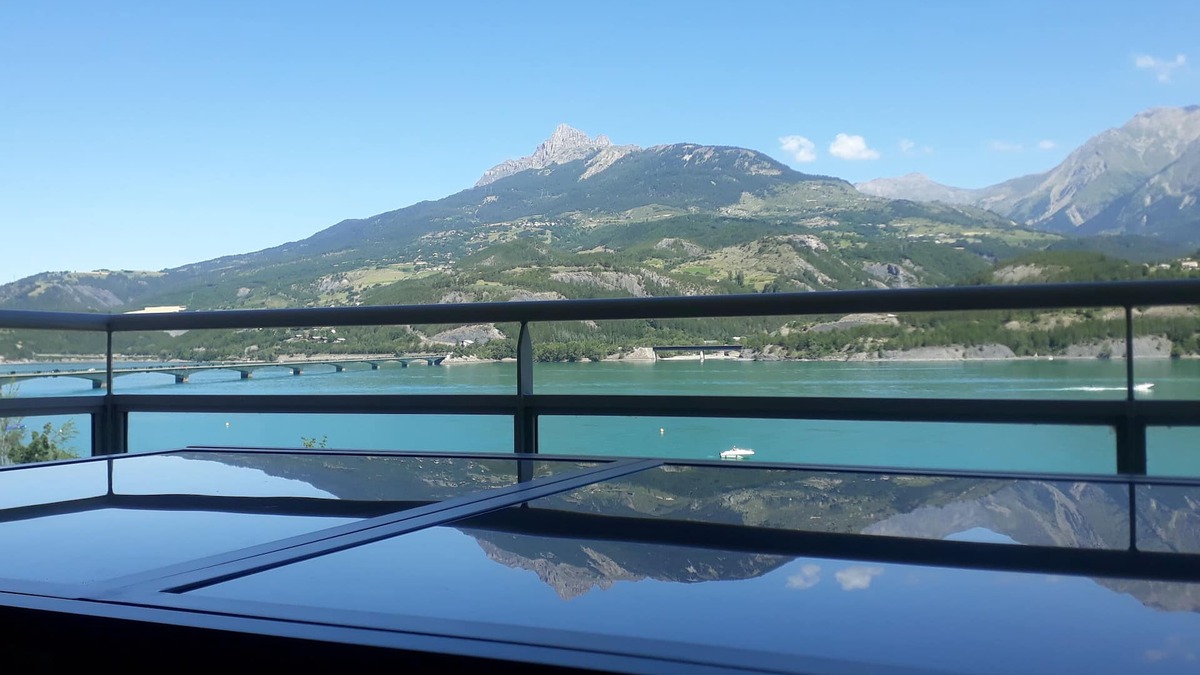 Savines-le-Lac Apartment | T3 SAVINES THE LAKE . VIEW ON LAKE AND MOUNTAINS