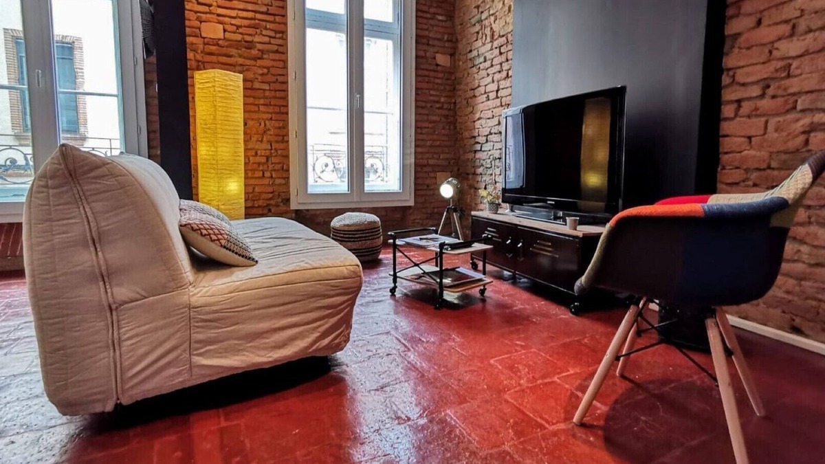 Montauban Apartment | T3 - the "BON'APPART" - Hypercentre - 50 m from the cathedral
