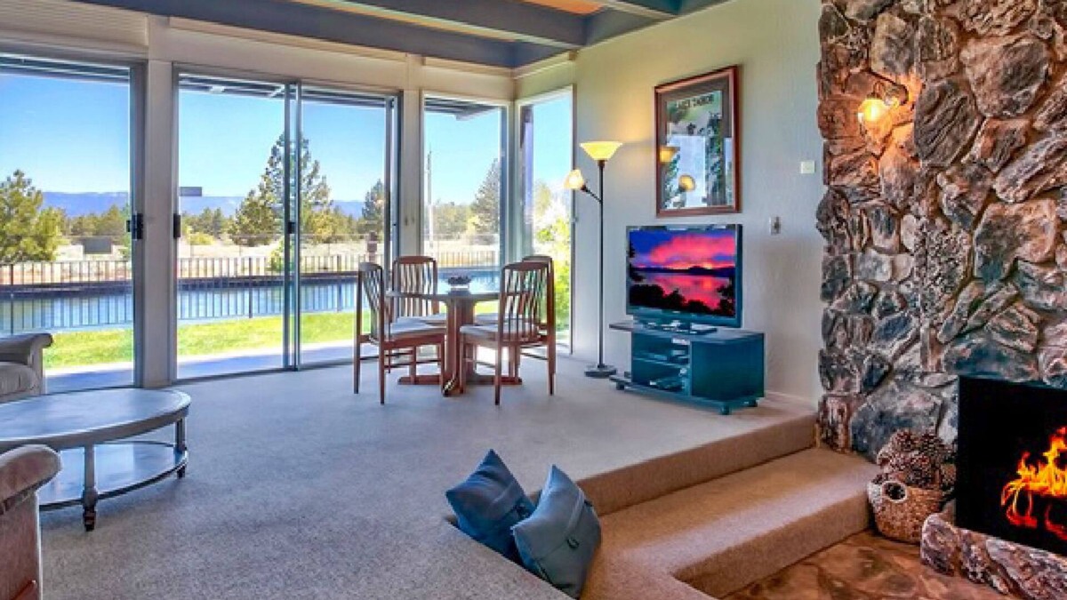 Tahoe Keys House | Tahoe Marina Shores - Tahoe Keys Monthly Rental, Boat Dock, Lake Views!