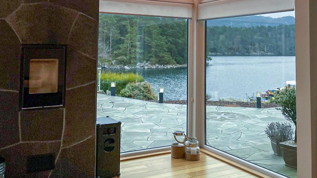 Vindafjord House | Take a break from everyday life in this fantastic vacation home right by the fjord.