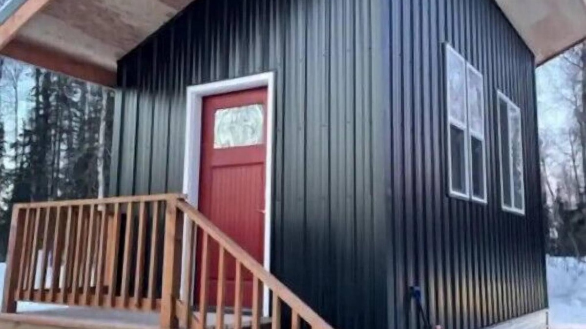 Talkeetna Cabin | Talkeetna Tiny House Cabin Aspen Fire-pit/ski/bike/multi-use trails