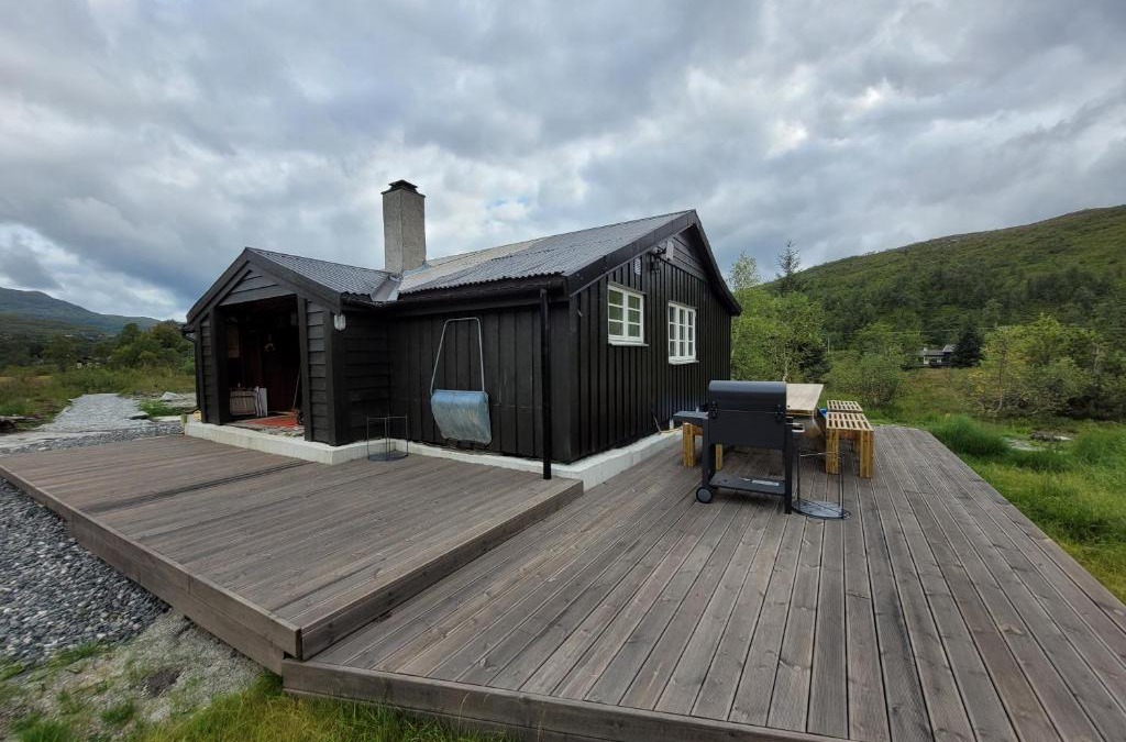 Kvam House | Tangen - cabin with 4 bedrooms - great nature