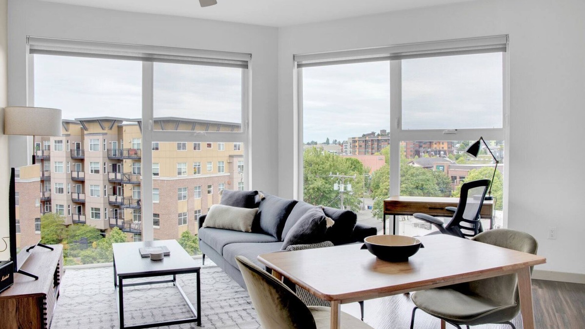 Old Ballard Apartment | Tasteful Ballard 1BR w/W/D, BBQ & Gym, near Waterfront, by Blueground