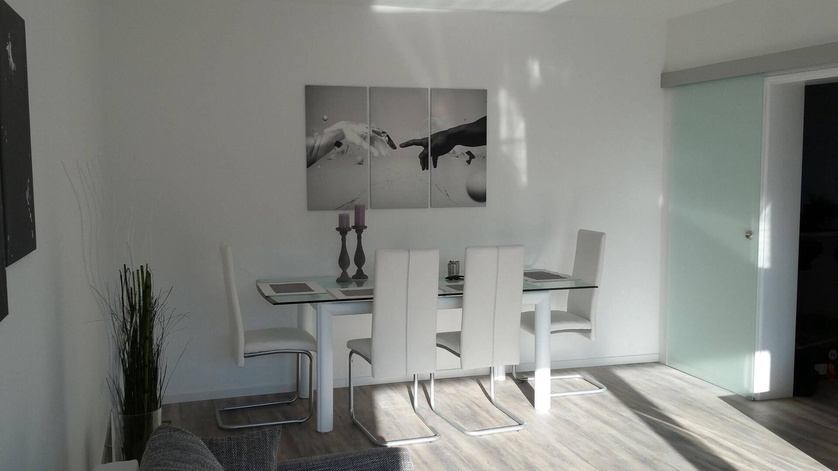 Hochheide Apartment | Tasteful bright apartment incl. Wifi modern full equipment