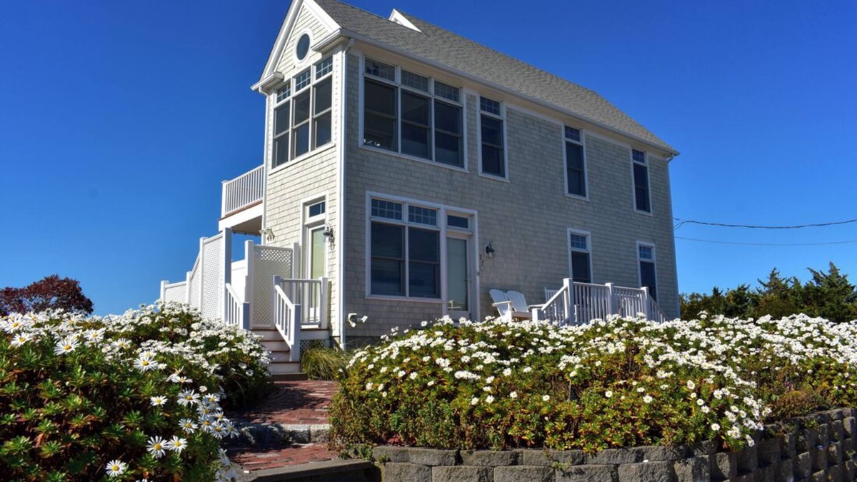 West Dennis House | Tastefully decorated vacation home with ocean and marsh views