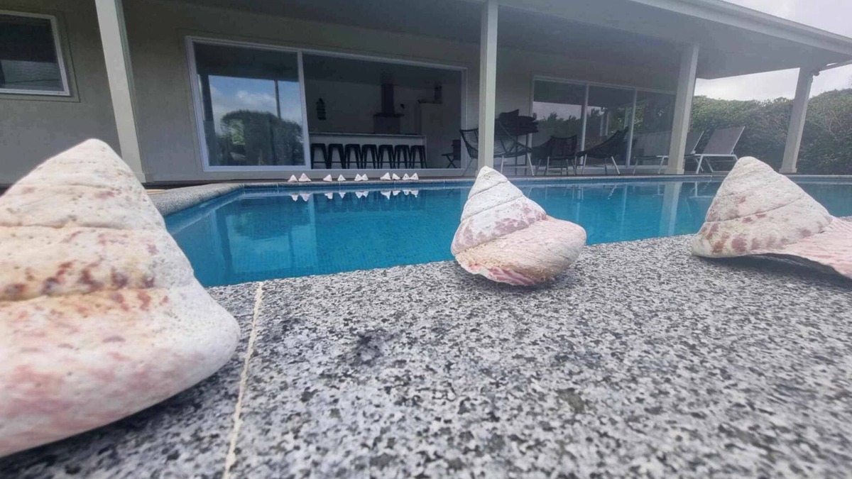 Muri Villa | Te Aro Villa 2nModern Brand New 3brm villa with pool in Muri