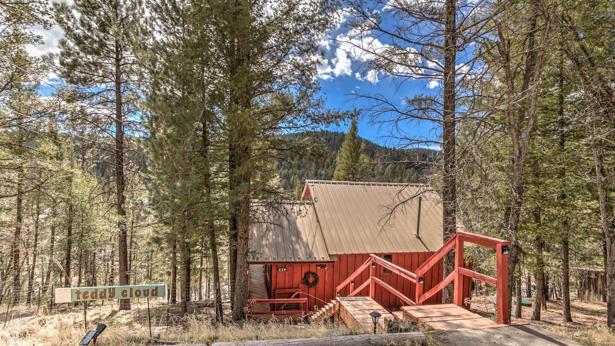 Cloudcroft Cabin | Teddy Cloud, Wonderful views ,Great deck and fenced dog yard.