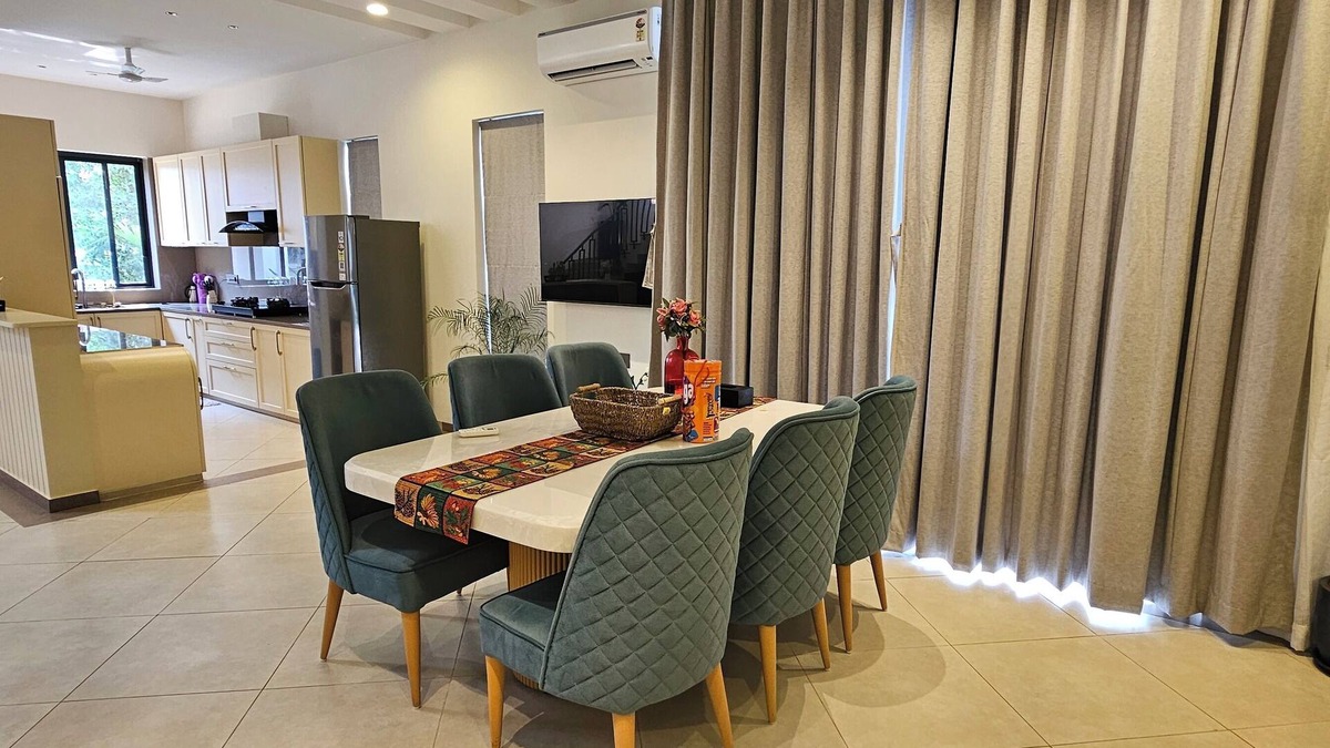 Anjuna Villa | Telferk 4BHK Luxurious Villa I Private Pool & Garden I Wifi I Anjuna Goa
