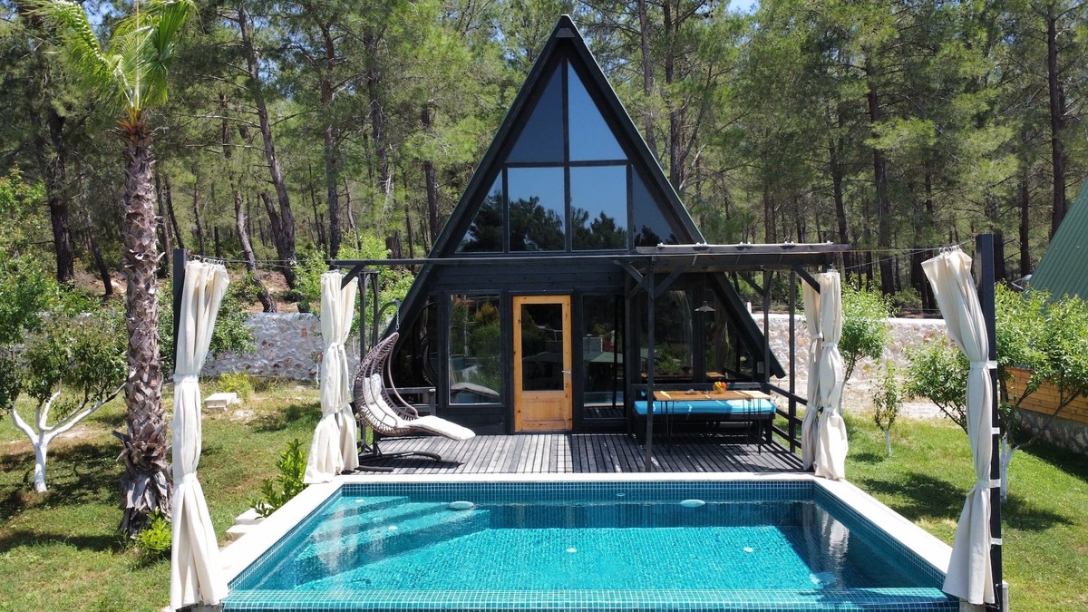Faralya Villa | Telmessos - located in a cedar forest, our natural healer - de-stress and unwind