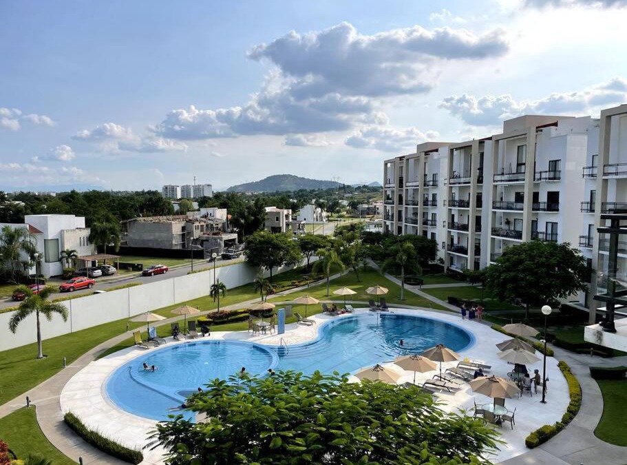Tezoyuca Apartment | Tenis, Golf y Alberca, hermoso Condo para descanso