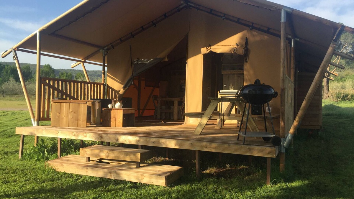 Le Puech Cottage | Tent Lodge near Lac du Salagou