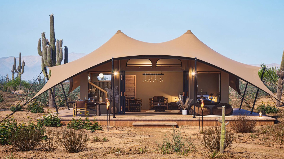 Marana House | Tent Ocotillos