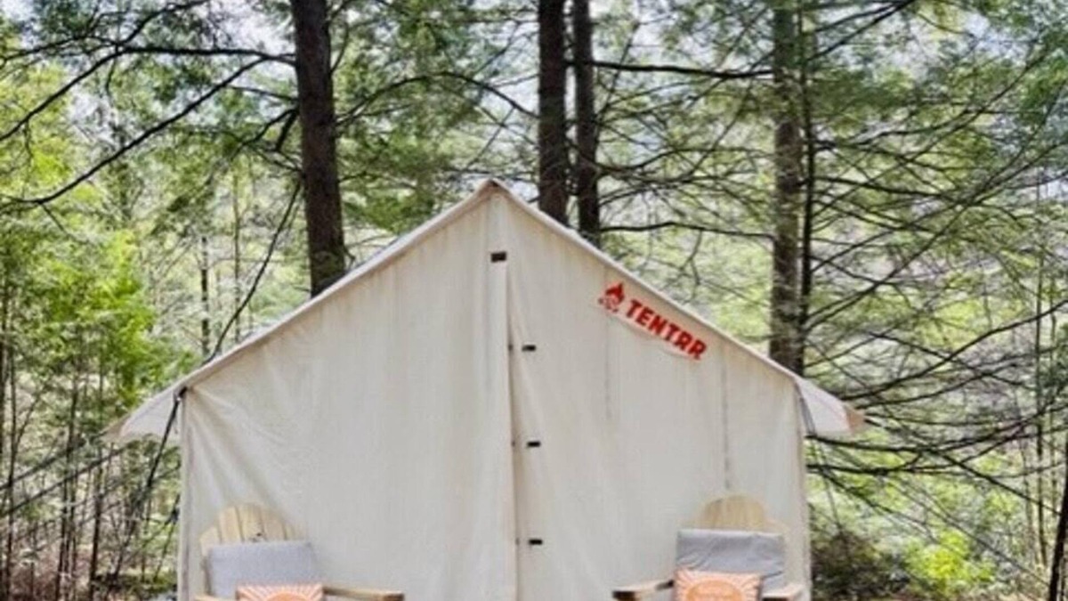 Lyndeborough RV Rental | Tentrr Signature Site - The Bubbling Brook