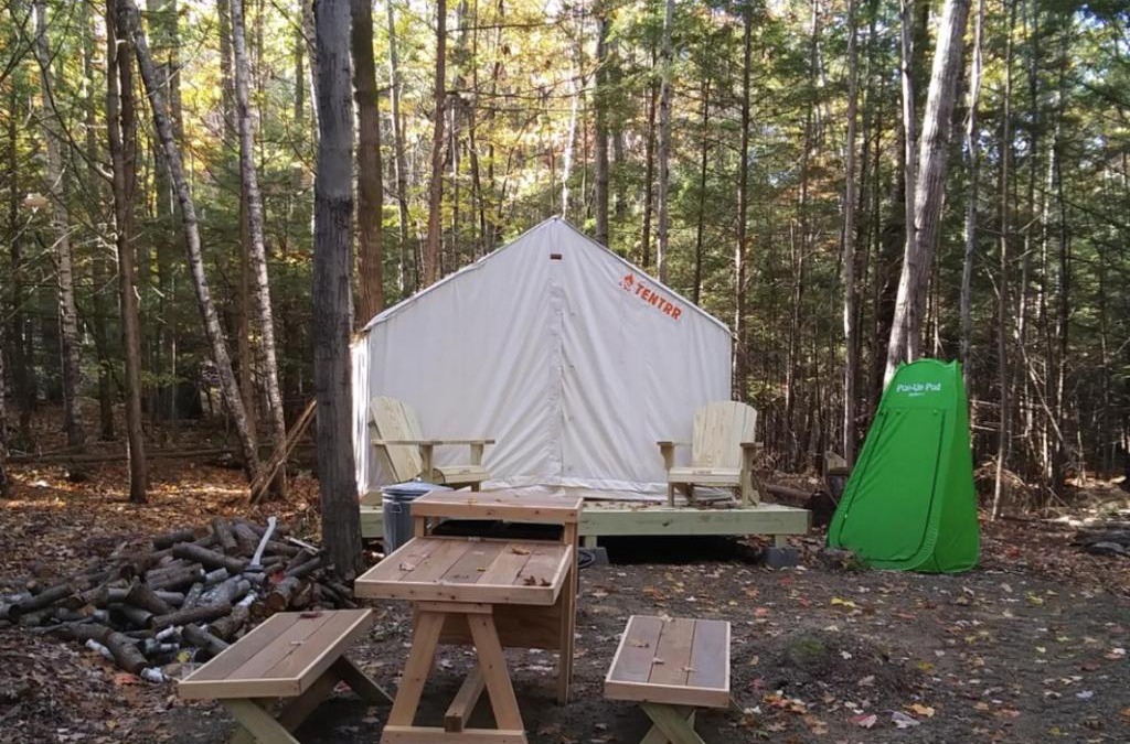 Hollis Center Other | Tentrr Signature Site - Deerwander Camp B