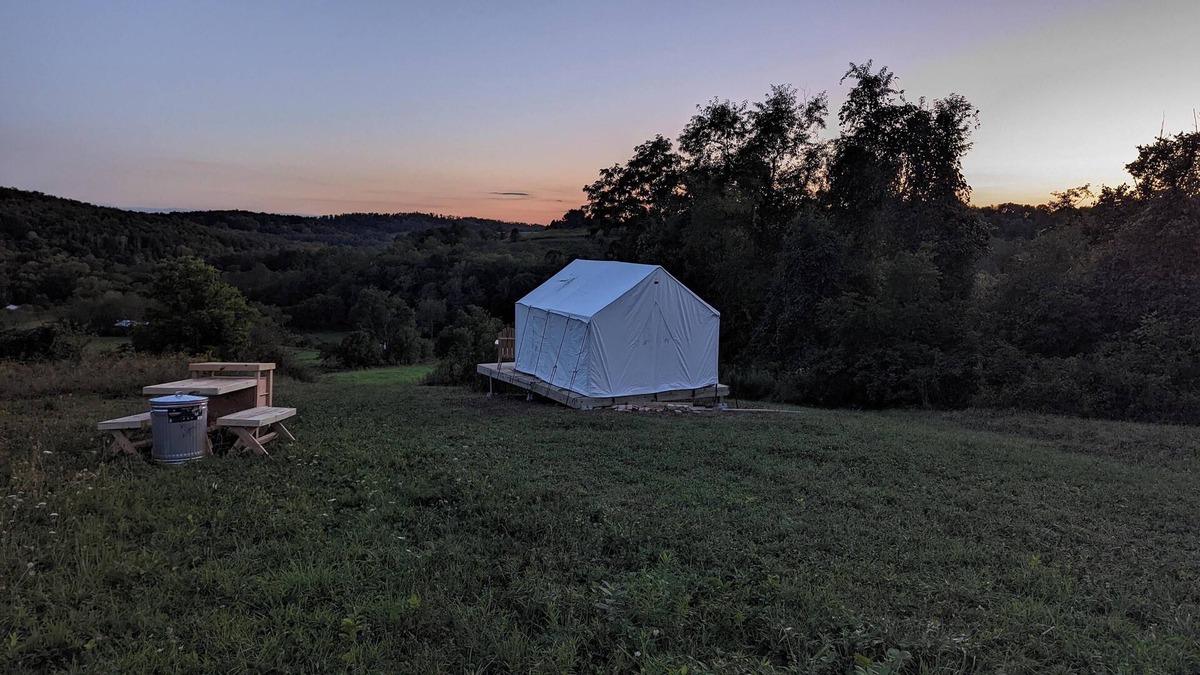 Taylorstown RV Rental | Tentrr Signature Site - Regenerative Farm near Pittsburgh