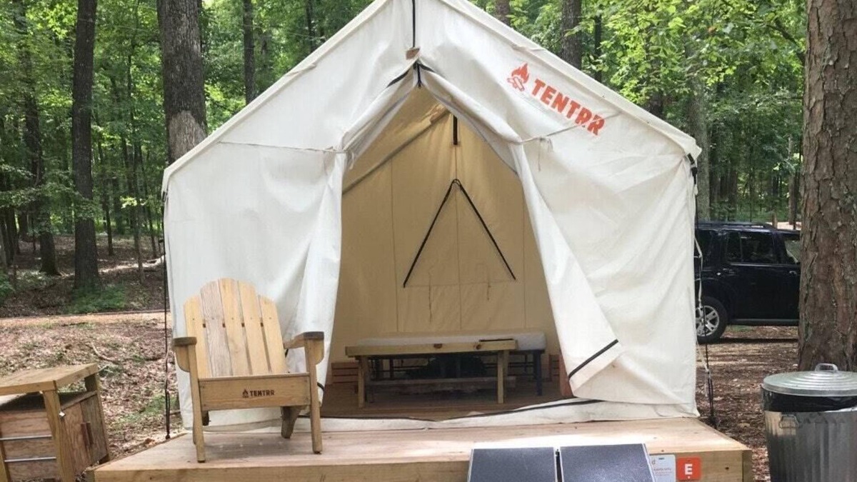 Dennis RV Rental | Tentrr State Park Site - Mississippi Tishomingo State Park - Haynes Lake South E