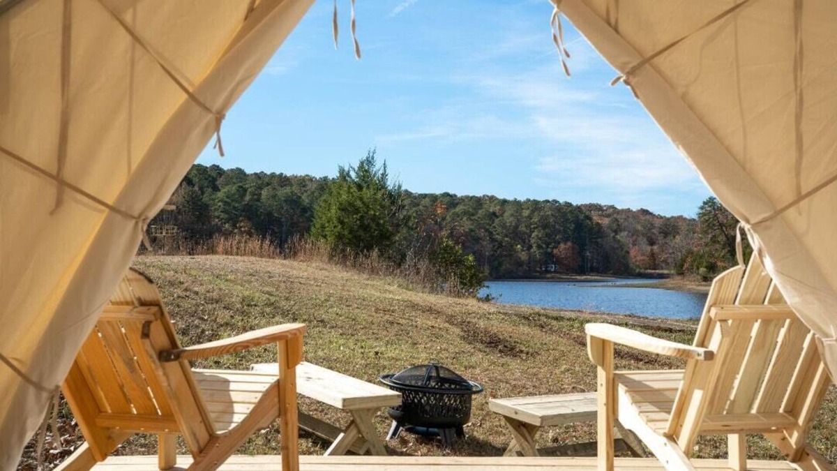 Dennis RV Rental | Tentrr State Park Site - Mississippi Tishomingo State Park - Haynes Lake North F